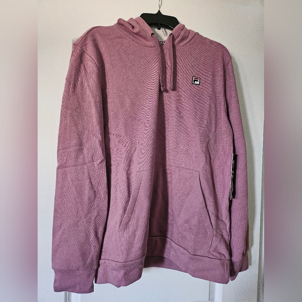 Fila Neutral colored Basic Fleece Hoodie for Men's